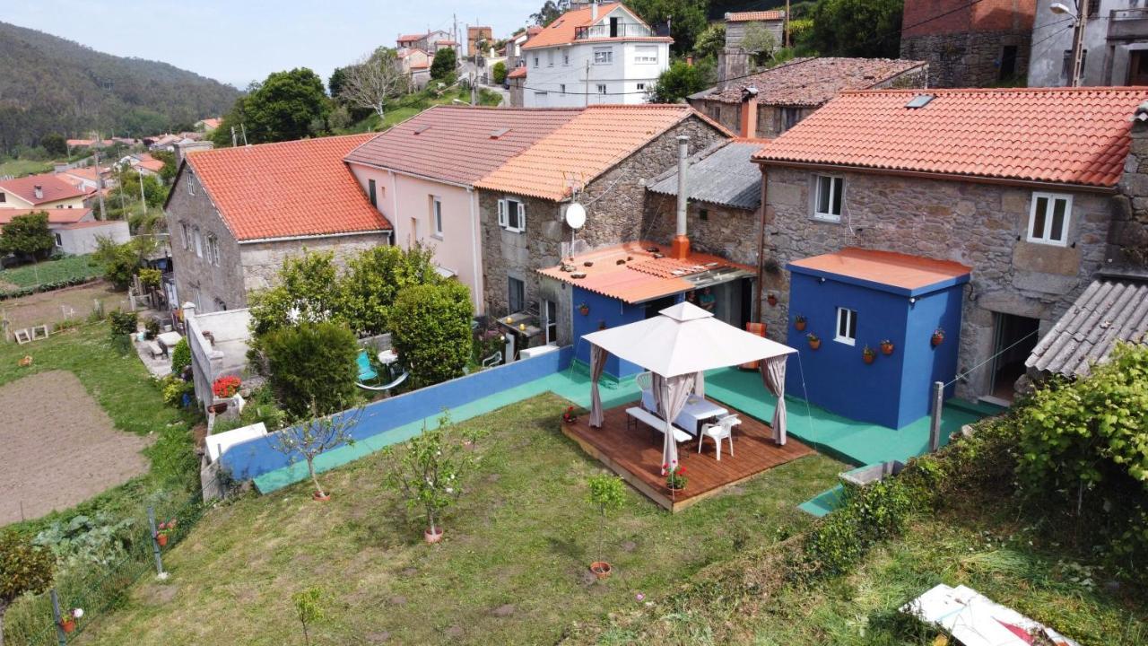 Casa Do Cucharro En Playa De Soesto, Laxe Villa Buitenkant foto